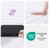 Matelas en mousse pour enfants moyennement doux 80x160 cm 