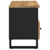 Meuble TV 100x33x46 cm bois de manguier et d'ingénierie 