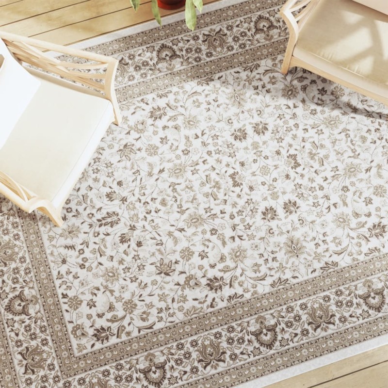 Tapis intérieur extérieur à poils courts 190x300cm antidérapant 