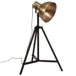 Lampadaire 25 W laiton antique 61x61x90/150 cm E27 