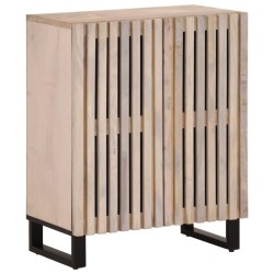Buffet 60x34x75 cm bois de manguier massif 