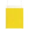Sacs en papier 250 pcs avec poignées jaune 32x22x24 cm 
