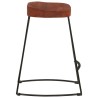 Tabourets de bar Gavin lot de 2 45x38x53cm bois massif manguier 