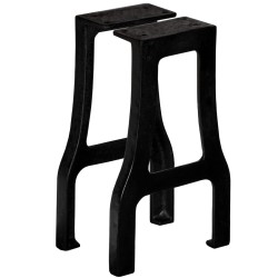 Pied de banc 2 pcs Cadre en A Fonte 