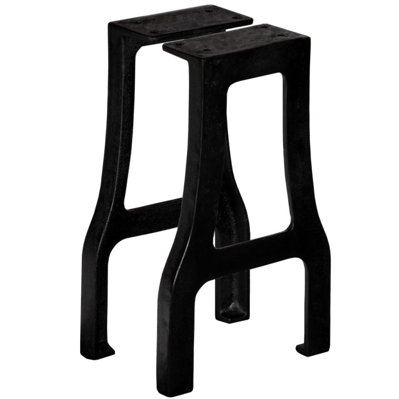 Pied de banc 2 pcs Cadre en A Fonte Pied de banc 2 pcs Cadre en A Fonte