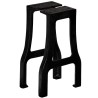 Pied de banc 2 pcs Cadre en A Fonte 