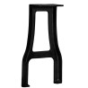 Pied de banc 2 pcs Cadre en A Fonte 