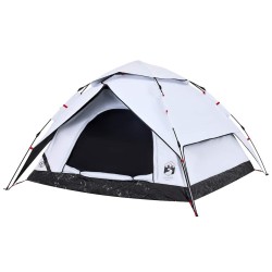 Tente de camping à dôme 5 personnes libération rapide 