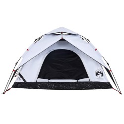 Tente de camping à dôme 5 personnes libération rapide 