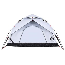 Tente de camping à dôme 5 personnes libération rapide 