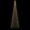 Sapin de Noël avec piquet 1134 LED Colorées 800 cm 