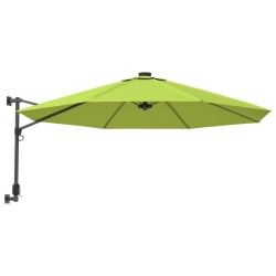 Parasol mural pomme verte 290 cm 
