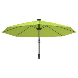 Parasol mural pomme verte 290 cm 