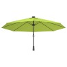 Parasol mural pomme verte 290 cm 