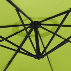 Parasol mural pomme verte 290 cm 
