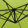 Parasol mural pomme verte 290 cm 