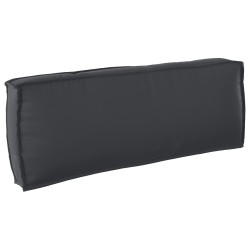 Ensemble de coussins de palette 3 pièces en tissu Oxford noir 