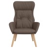 Chaise de relaxation Taupe Tissu 