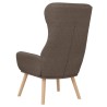Chaise de relaxation Taupe Tissu 