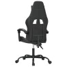 Chaise de jeu Noir et camouflage Similicuir 