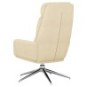 Chaise de relaxation Crème Tissu 