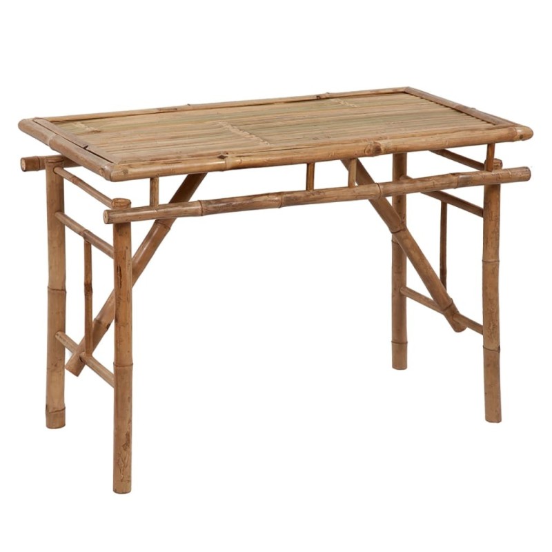 Table de jardin pliable 115x50x75 cm Bambou Table de jardin pliable 115x50x75 cm Bambou