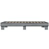 Cadre de lit sans matelas sonoma gris 90x190 cm 