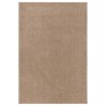 Tapis à poils courts 160x230 cm Marron 