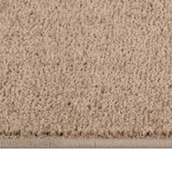 Tapis à poils courts 160x230 cm Marron 