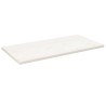 Dessus de table blanc 110x55x2,5 cm bois de pin massif 