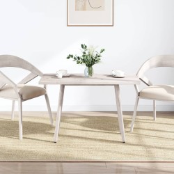 Dessus de table blanc 110x55x2,5 cm bois de pin massif 