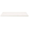 Dessus de table blanc 110x55x2,5 cm bois de pin massif 