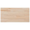 Dessus de table blanc 110x55x2,5 cm bois de pin massif 