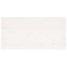 Dessus de table blanc 110x55x2,5 cm bois de pin massif 