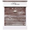 Armoire à chaussures Marron 50 x 28 x 58 cm Bois de Paulownia 