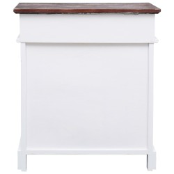 Armoire à chaussures Marron 50 x 28 x 58 cm Bois de Paulownia 