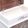 Armoire à chaussures Marron 50 x 28 x 58 cm Bois de Paulownia 
