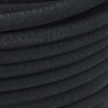 Tuyau d'arrosage de jardin noir 0,6" 100 m caoutchouc 