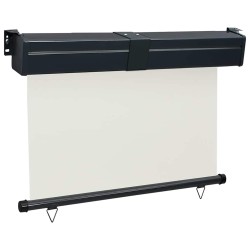 Auvent latéral de balcon 125x250 cm Crème 