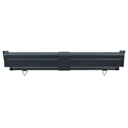Auvent latéral de balcon 125x250 cm Crème 