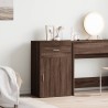 Armoire de rangement chêne marron 56,5x39x90 cm bois ingénierie 
