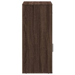 Armoire de rangement chêne marron 56,5x39x90 cm bois ingénierie 