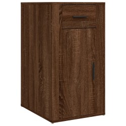 Armoire de bureau Chêne marron 40x49x75 cm Bois d'ingénierie 