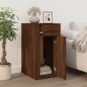 Armoire de bureau Chêne marron 40x49x75 cm Bois d'ingénierie 