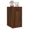 Armoire de bureau Chêne marron 40x49x75 cm Bois d'ingénierie 