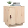 Tables de chevet 2 pcs 40x34x45 cm Bois de pin massif 