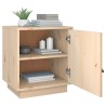 Tables de chevet 2 pcs 40x34x45 cm Bois de pin massif 