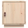 Tables de chevet 2 pcs 40x34x45 cm Bois de pin massif 