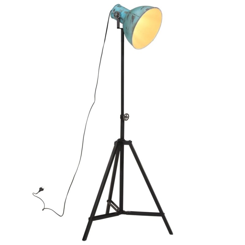 Lampadaire 25 W bleu délavé 61x61x90/150 cm E27 