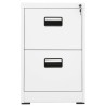 Classeur Blanc 46x62x72,5 cm Acier 
